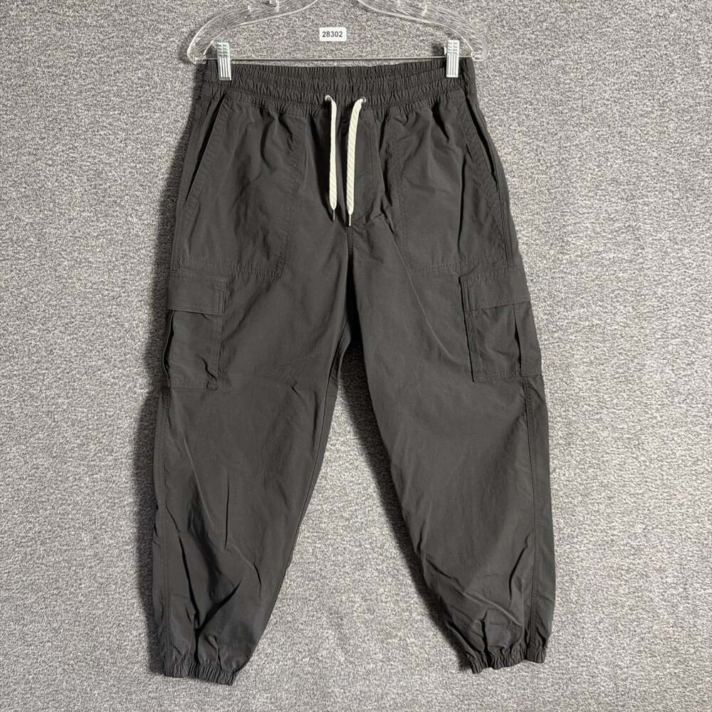 Vuori Women's Size Medium Gray High Waisted Birch Jogger Cargo Pants